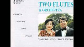 Viotti  Concerto for two flutes in A2 Adagio 3 AllegrettoHyesook Yang G Spassov [upl. by Somerville]