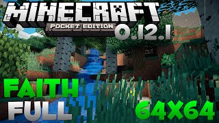 FAITHFULL 64X64 SEM BUGS  Minecraft PE Pocket Edition 0121 [upl. by Oirram]