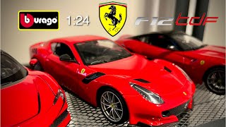 Ferrari F12 TDF  Bburago  124 Diecast [upl. by Hess955]