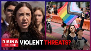 Rising Leftists Blame Libs of TikTok for BOMB THREATS LoTT Says Shes Gotten Death Threats Too [upl. by Asare848]