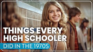 13 Things Every High Schooler Did In The 1970s [upl. by Ativet]