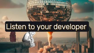 Aloy Amnesic  Listen to your developer lyrics video [upl. by Omissam]