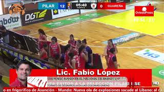 OVETENSE AVANZA EN EL NACIONAL DE BASKET U17 TORNEO SE DESARROLLA EN LAS COLONIAS UNIDAS [upl. by Jalbert]