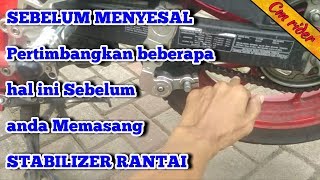 AKIBAT PASANG STABILIZER RANTAI MOTOR [upl. by Pillihp]