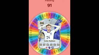 I Respun COLE PALMER FC 25 Card at CHELSEA FC fifa spinner soccer football [upl. by Nomra]