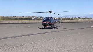 Enstrom 280FX Start Up and Departure KOKB [upl. by Seleta]