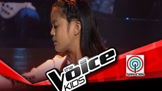 The Voice Kids Philippines Blind Audition quotPower of Lovequot by Giedie [upl. by Ennayar892]