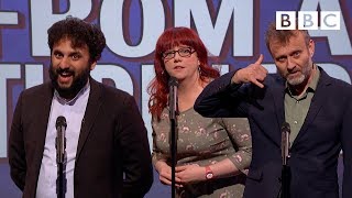 Unlikely lines from a thriller  Mock The Week  BBC [upl. by Ahsotan]