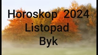 HOROSKOP na Listopad 2024r BYK [upl. by Nommad]