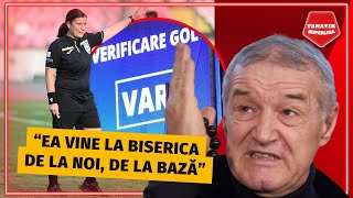 Gigi Becali DEZVALUIRE ULUITOARE despre ARBITRUL VAR de la FCSB  FC Botosani 32 [upl. by Dnar]