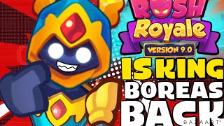 NEW THE BEST BOREAS DECK TO PLAY NOW  RUSH ROYALE [upl. by Adnowat]