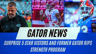 Florida Gators HOST ELITE SURPRISE Visitors and former Gator RIPS Strength Program [upl. by Wun]