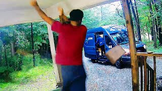 Angry Customer Throws Package at Delivery Driver [upl. by Hudson]