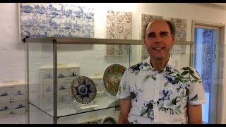 Museumvlog 5  De invloed van Chinees porselein op Delfts blauwe wandtegels [upl. by Retrak841]