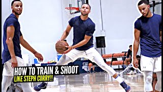 How Steph Curry Works On His Shot amp Game Exclusive Look On How The Best Shooter EVER Trains [upl. by Nodnar]