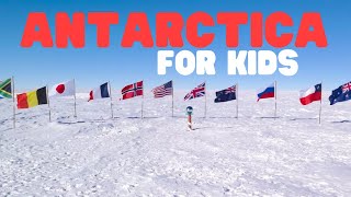 Antarctica  Learn Facts about Antarctica for Kids [upl. by Pylle]