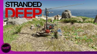 La Baleine le Gyrocoptère et le moteur de bateau 8Stranded Deep PS4FR [upl. by Alemac]