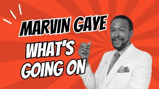 Marvin Gaye  Whats Going On Lyrics Video [upl. by Kass]