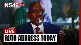 President Ruto Address to the Nation  Ruto Interview LIVE– News54 Africa [upl. by Onitrof]