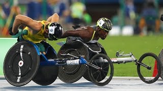 Athletics  Mens 5000m  T54 Final  Rio 2016 Paralympic Games [upl. by Barber]