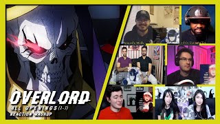 OVERLORD ALL OPENINGS  REACTION MASHUP😱 [upl. by Radbun]