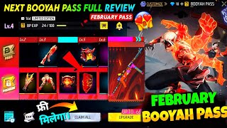 Next Booyah Pass Free Fire 🤯🥳  February Booyah Pass Free Fire  Season 13 booyah pass free fire [upl. by Lesh]