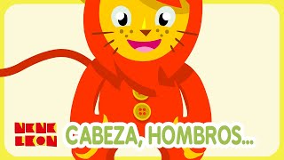 Cabeza Hombros Rodillas y Pies Canción y baile  Nene León [upl. by Ahsieit517]