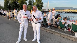 Dîner en Blanc Genève 2024 [upl. by Mlawsky]