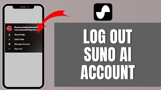 How to Logout of Suno AI 2024 [upl. by Cahra]