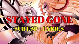 Stayed Gone Lute y Lilith  Sub español  Lyrics  Hazbin Hotel  stayedgone hazbinhotel [upl. by Idden]