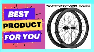 SUPERTEAMCabon Fiber Wheelset 700C Road Disc Brake Wheels 50mm Tubeless [upl. by Johen543]