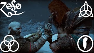 Kratos vs Thor  Perfectly Synced to Immigrant Song [upl. by Netsyrk]