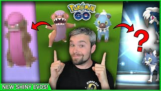 ✨CATCHING MORE GEN 7 SHINIES✨ Shiny Families Completed Pokémon GO [upl. by Cir852]