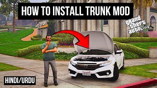 How To Install GTA 5 TRUNK MOD  HINDIURDU [upl. by Bremen]