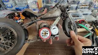 Indian Trike With Axial Racing Transmission WIP RC Animatronics By Danny Huynh Creations [upl. by Hnacogn]