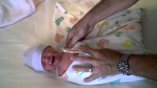 How to adorably swaddle your newborn baby [upl. by Roach]