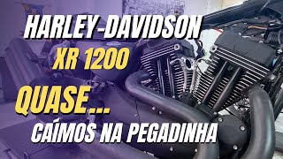 QUASE CAÍMOS NA PEGADINHA  PROBLEMA DENTRO DA INJEÇÃO ELETRÔNICA  HARLEY DAVIDSON XR 1200 [upl. by Allekim]