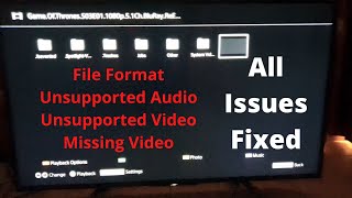 How to Fix Unsupported File Format and Missing Files on Smart TVs [upl. by Hildick]