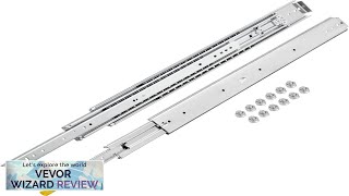 VEVOR Heavy Duty Drawer Slides 48quot Length Locking Drawer Slides 500lbs Load Review [upl. by Hengel554]