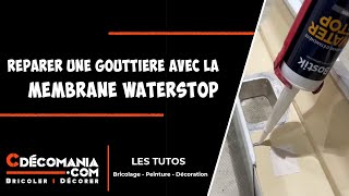 Réparer une Tuile avec la Membrane dÉtanchéité Waterstop Bostik  Bricolage Réparation Extérieure [upl. by Illa]