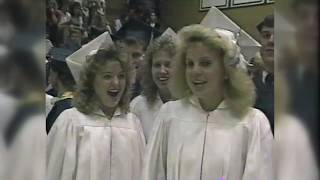 Wayland High School Graduation 1989 [upl. by Willner897]