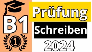 B1 Prüfung gast Schreiben Neu Modell DTZ 2024 [upl. by Nuncia]