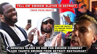 Benzino SLAMS Dre Taunts Eminem w Rap Elvis DISS Music Video in Moms Spaghetti Hits Back at Royce [upl. by Asirahc]