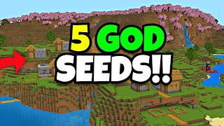 🔥SEEDS Best Seeds for Minecraft 121 Bedrock Edition MCPE SEEDS [upl. by Marten]