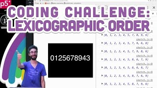 Coding Challenge 352 Lexicographic Order [upl. by Meil520]