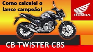 CONSÓRCIO HONDA COMO CALCULEI O LANCE DA CB TWISTER CBS [upl. by Lazos]