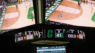 CGHR WCBB  Wake Forest Game Highlights VS UNCCharlotte  1172024 [upl. by End]