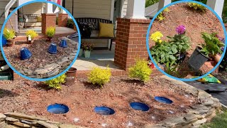 How to Create a beautiful LOW maintenance Flower Bed  Do It Yourself [upl. by Lear]