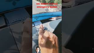 sos button in truck emergency invation shortsvideo trackdriver driver [upl. by Airemahs]