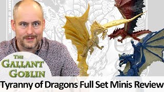 Tyranny of Dragons Minis Full Review  DampD Icons of the Realms [upl. by Adigun]